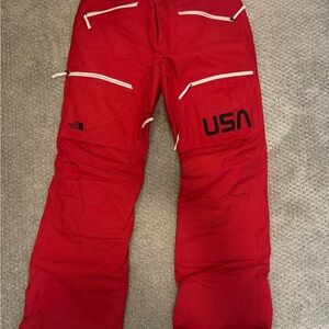 The North Face Vibrant Red Women's ski pants